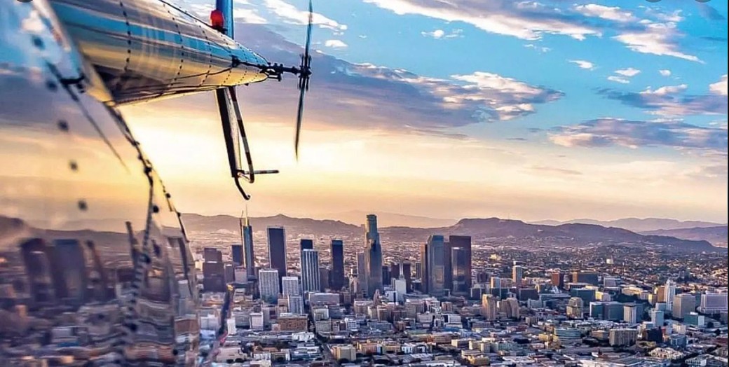 mobilidade aérea urbana em Los Angeles
