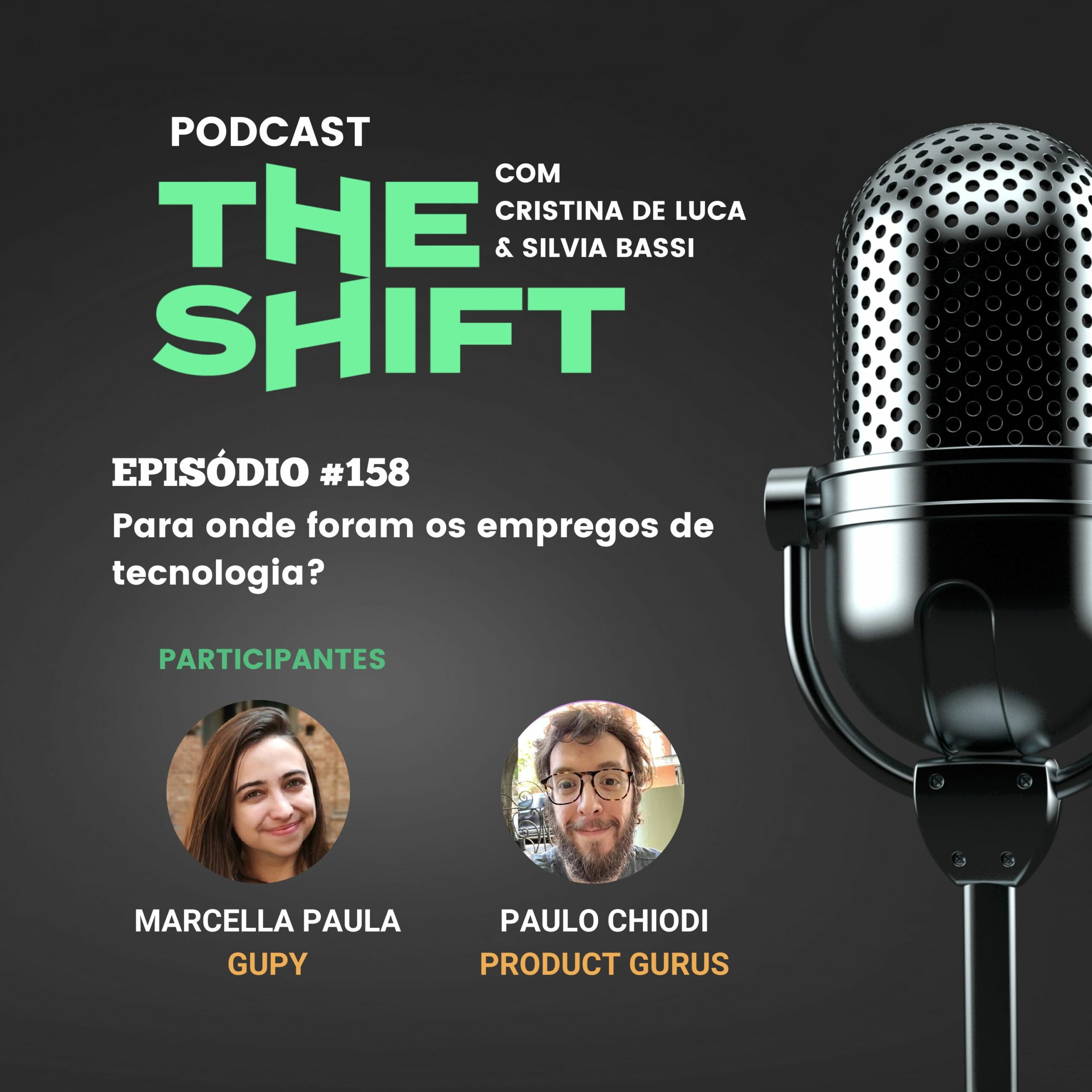 The Shift #158 <br/>Para onde foram os empregos de tecnologia?