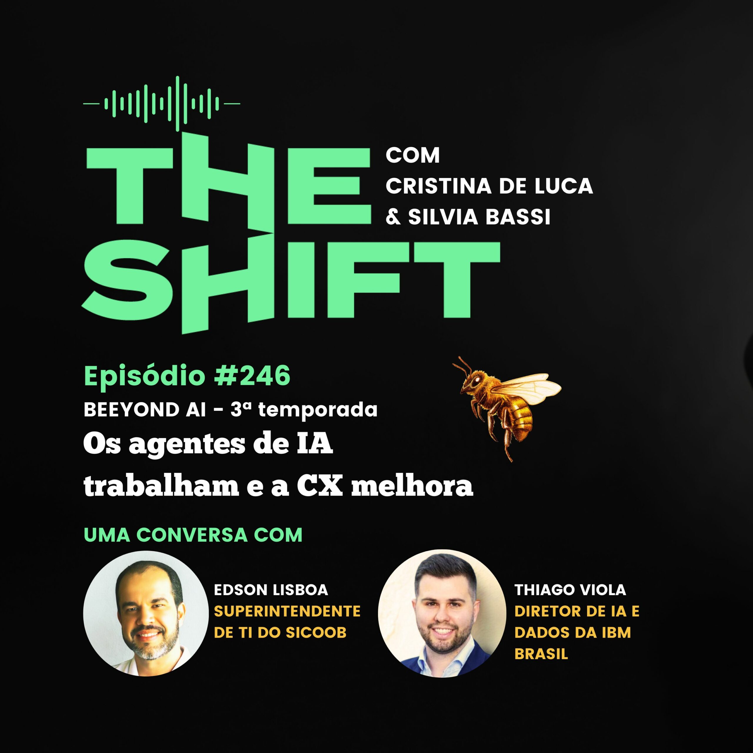 The Shift #246<br> Os agentes de IA trabalham e a CX melhora