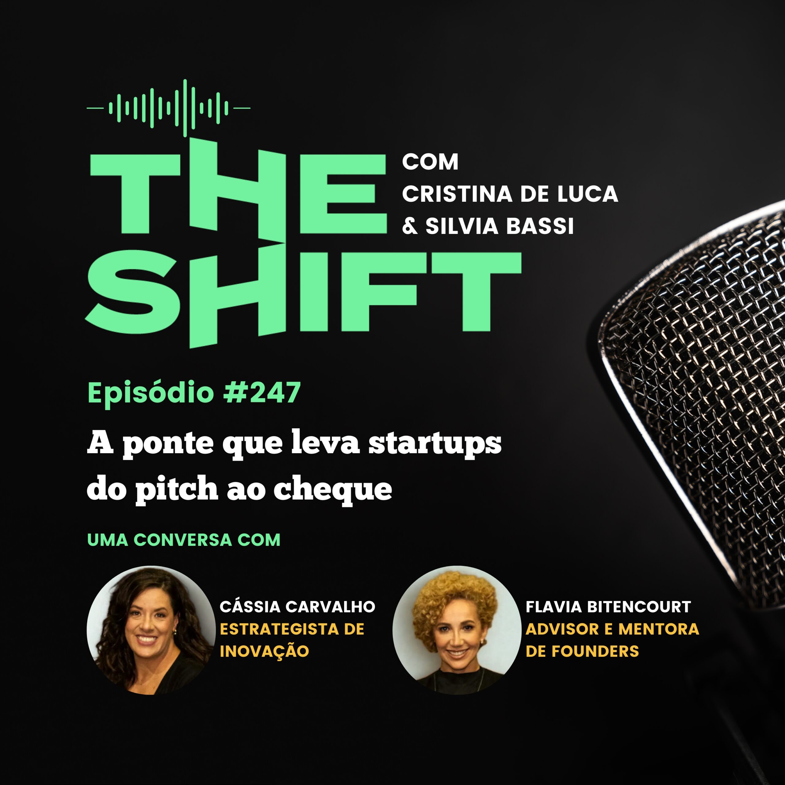 The Shift #247<br> A ponte que leva startups do pitch ao cheque